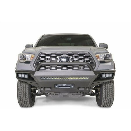 FAB FOURS BUMPER TRUCK FRONT Direct Fit Mounting Hardware Included With PreRunner Guard With Winch Mount TB16-02-1